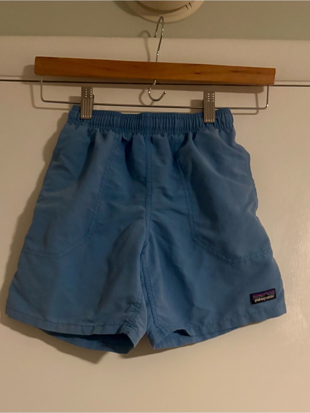 Patagonia Kids' Light Blue Swim Trunks